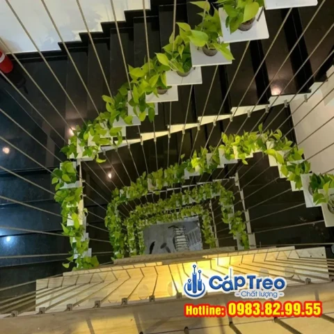 Cầu thang dây cáp - HD10