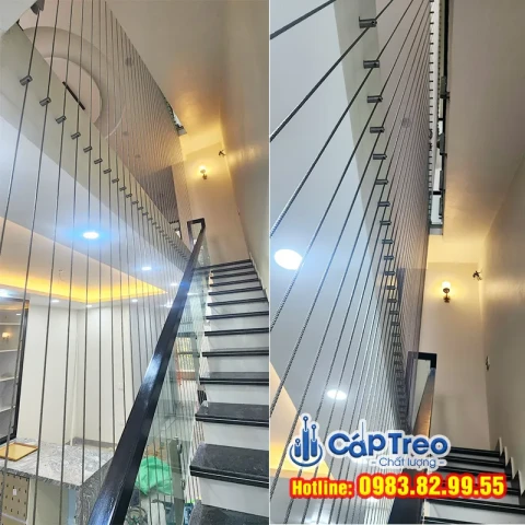 Cầu thang dây cáp - HD02