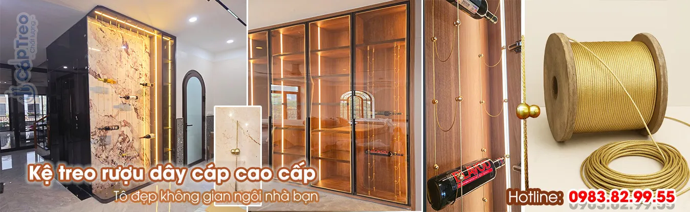 Cáp treo Rượu Vang Hồ Lô