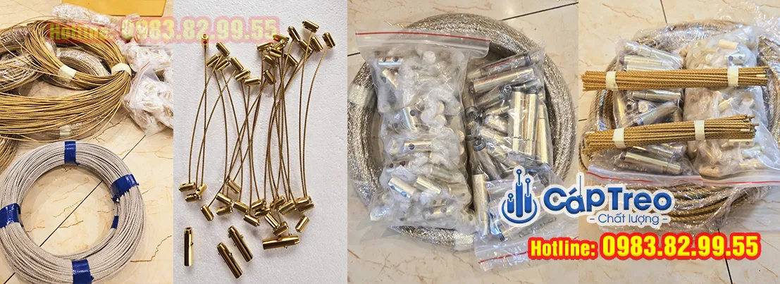 Phụ kiện cáp treo rượu vang