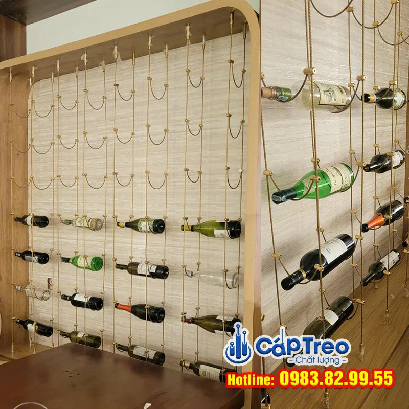 Tủ Cáp Treo Rượu Vang