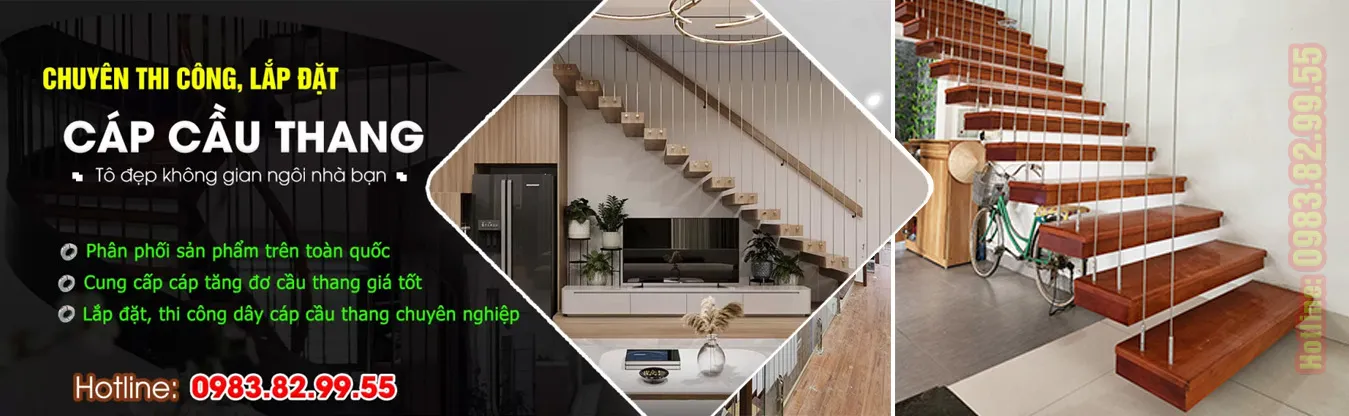 Cáp tăng đơ cầu thang